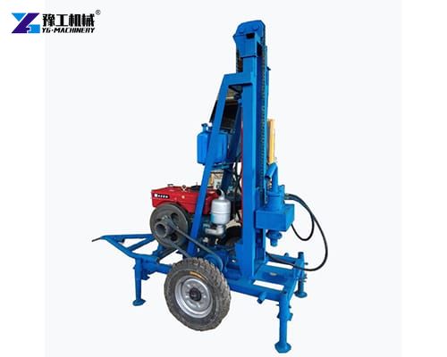 portable well drilling rig