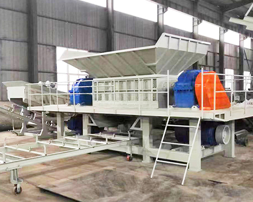 tire shredder machine for recycling
