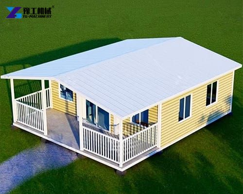 20ft expandable container house used on the grassland