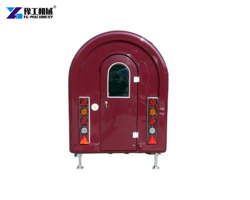 YG small coffee trailer display