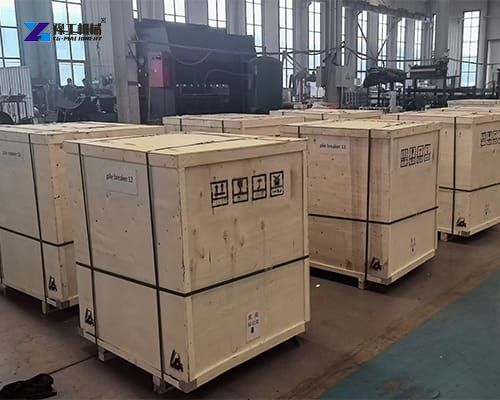 concrete pile breaker packaging in wooden boxes