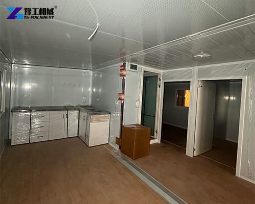 20ft expandable prefab house with 2 bedrooms