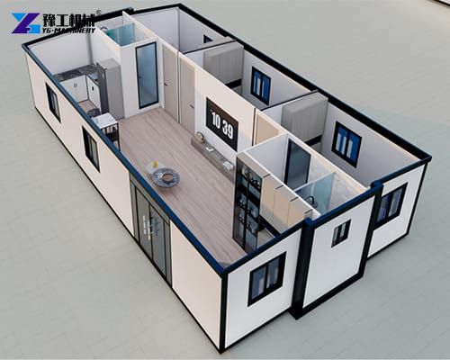 3 bedroom type of 40ft expandable prefab house