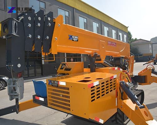 YG 5T mini crawler spider crane
