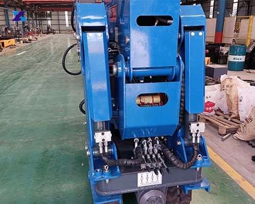 mini spider crane display before shipment