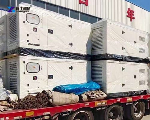 generator sets ready for shipment