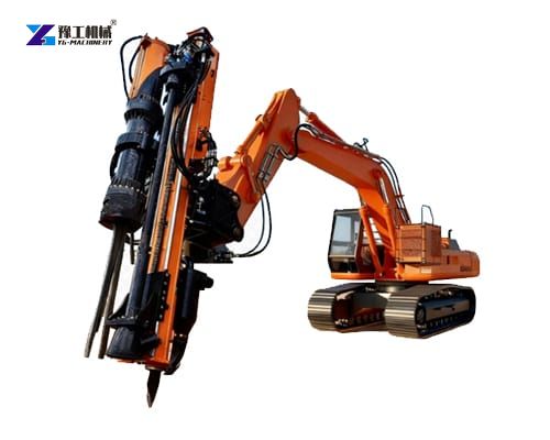 hydraulic rock drill and splitter