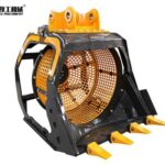 Rotary Screening Bucket rotary screening bucket