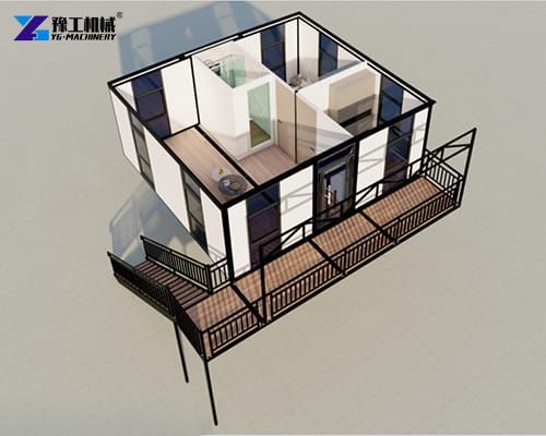 2 bedroom prefab house for sale on the second floor