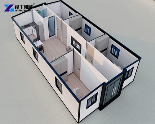 4 bedroom type of 40ft expandable container house