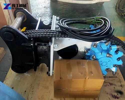 YG excavator drum cutter attachment for sale