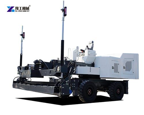 YG telescopic boom concrete laser screed machine