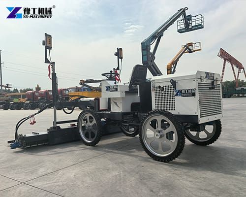 concrete laser leveling machine in the factory