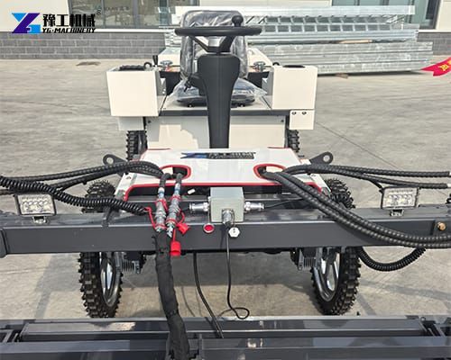 control system of concrete laser leveling machine