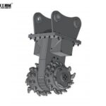 excavator drum cutter
