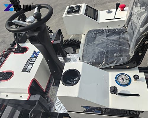 operating part of the automatic concrete leveling machine