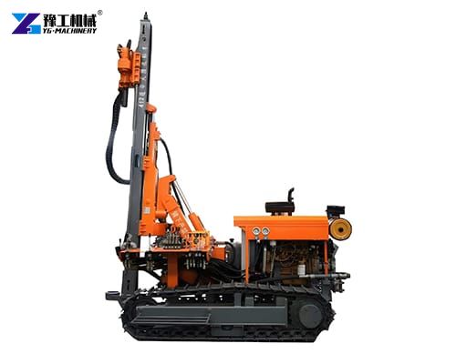 DTH drilling rig