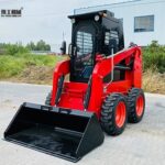 Skid Steer Front Loader Sold to the USA YG small skid steer loader