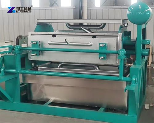 coffee cup tray making machine in factory