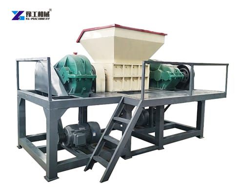 industrial scrap metal shredder
