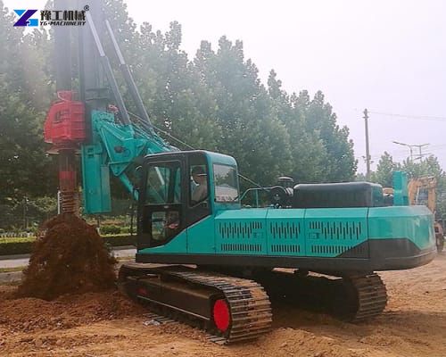 rotary piling equipment