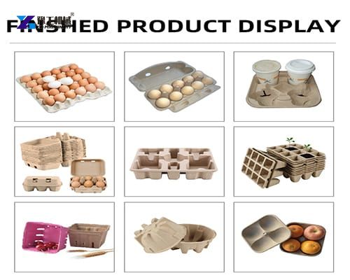 wide applications of the paper pulp molding machine