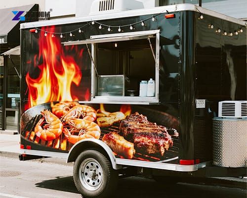 BBQ food trailer for sale