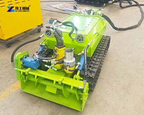 YG sludge cleaning robot in factory