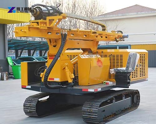 crawler photovoltaic pile driver for sale