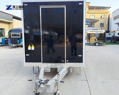 mobile catering trailer display