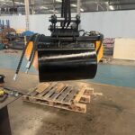 slope compactor roller
