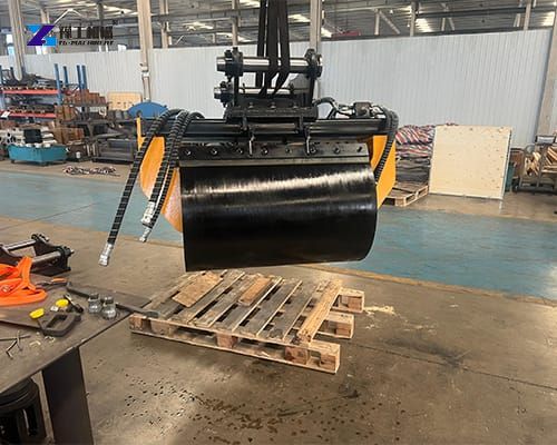 slope compactor roller