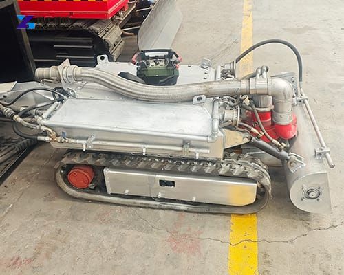 sludge cleaning robot machine