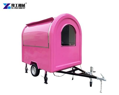 small ice cream trailer