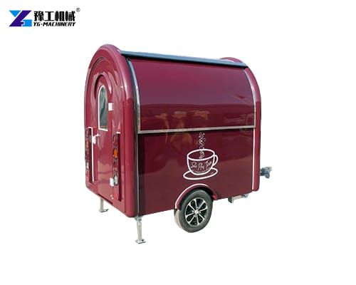 small mobile coffee trailer